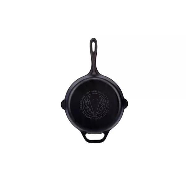 10" Victoria Cast Iron Skillet - CNC Machined Smooth
