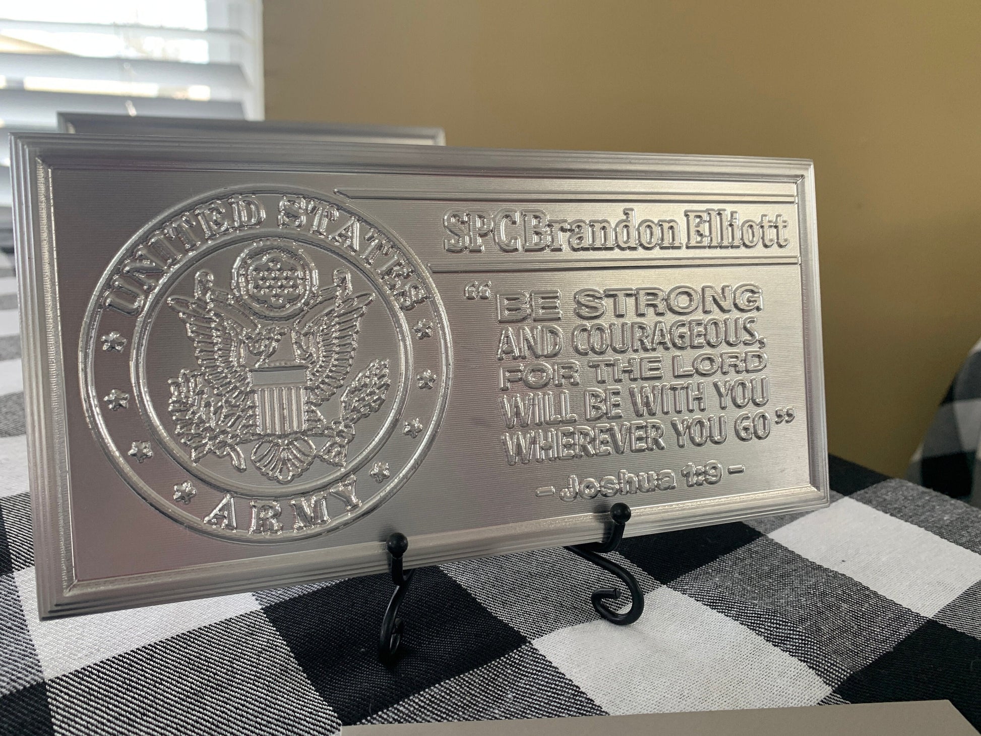 Custom Aluminum Memorial Plaques & Honor Markers