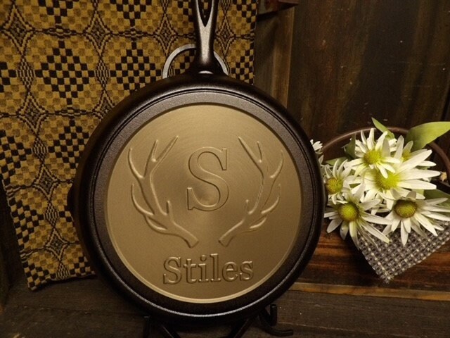 Personalized Cast Iron Anniversary Skillet - 6th Anniversary Gift