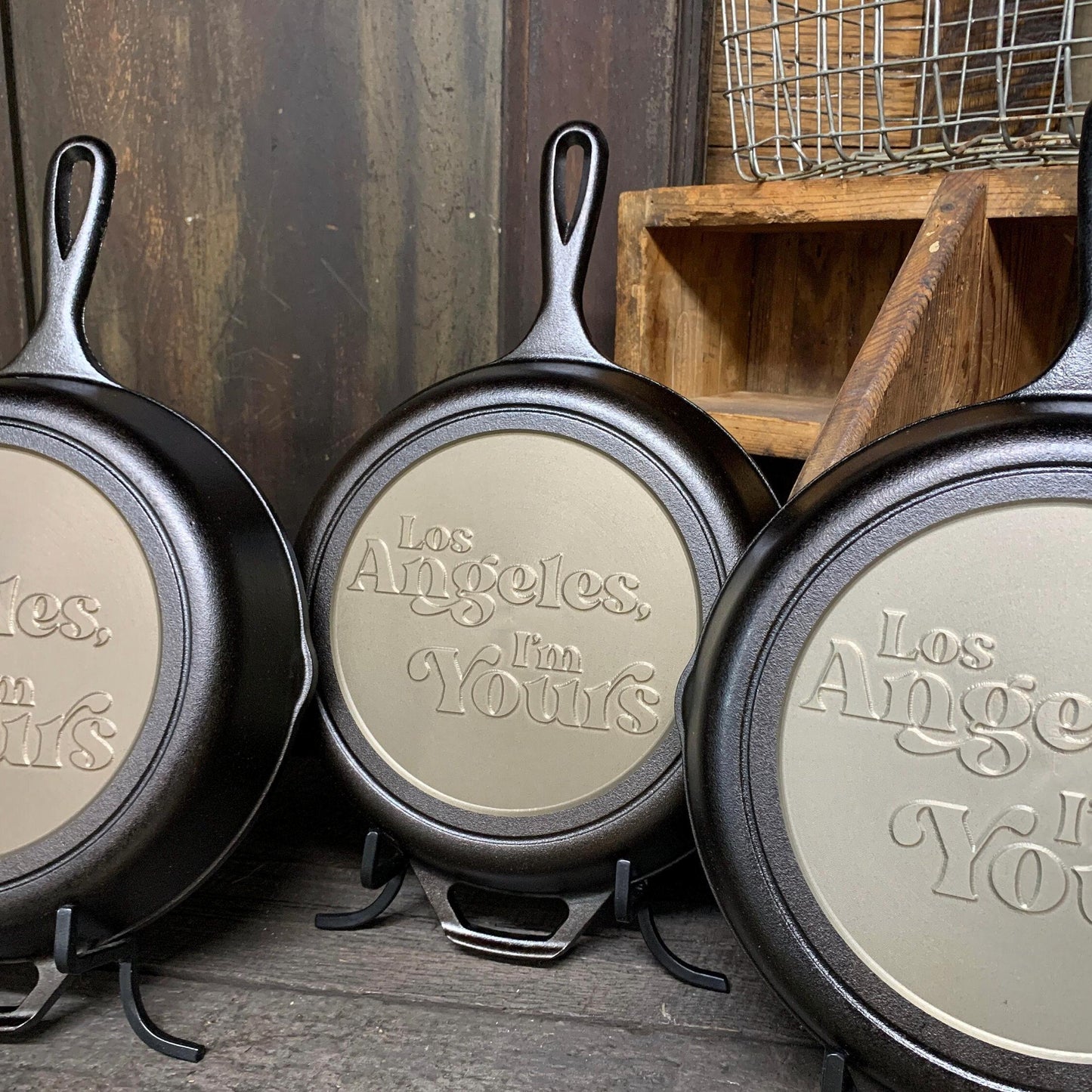 Personalized Groomsmen Cast Iron Skillet - Lodge or Victoria