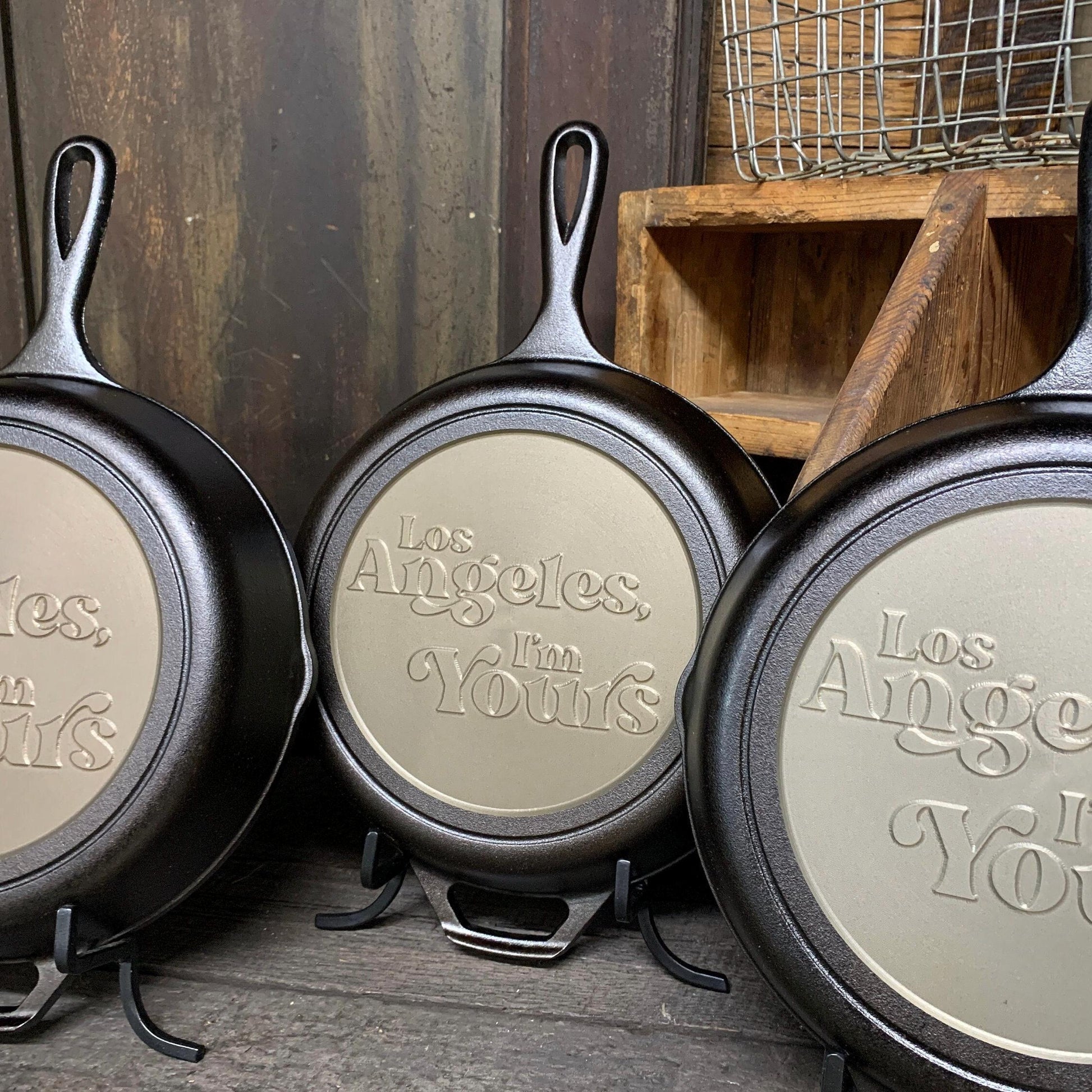 Personalized Groomsmen Cast Iron Skillet - Lodge or Victoria