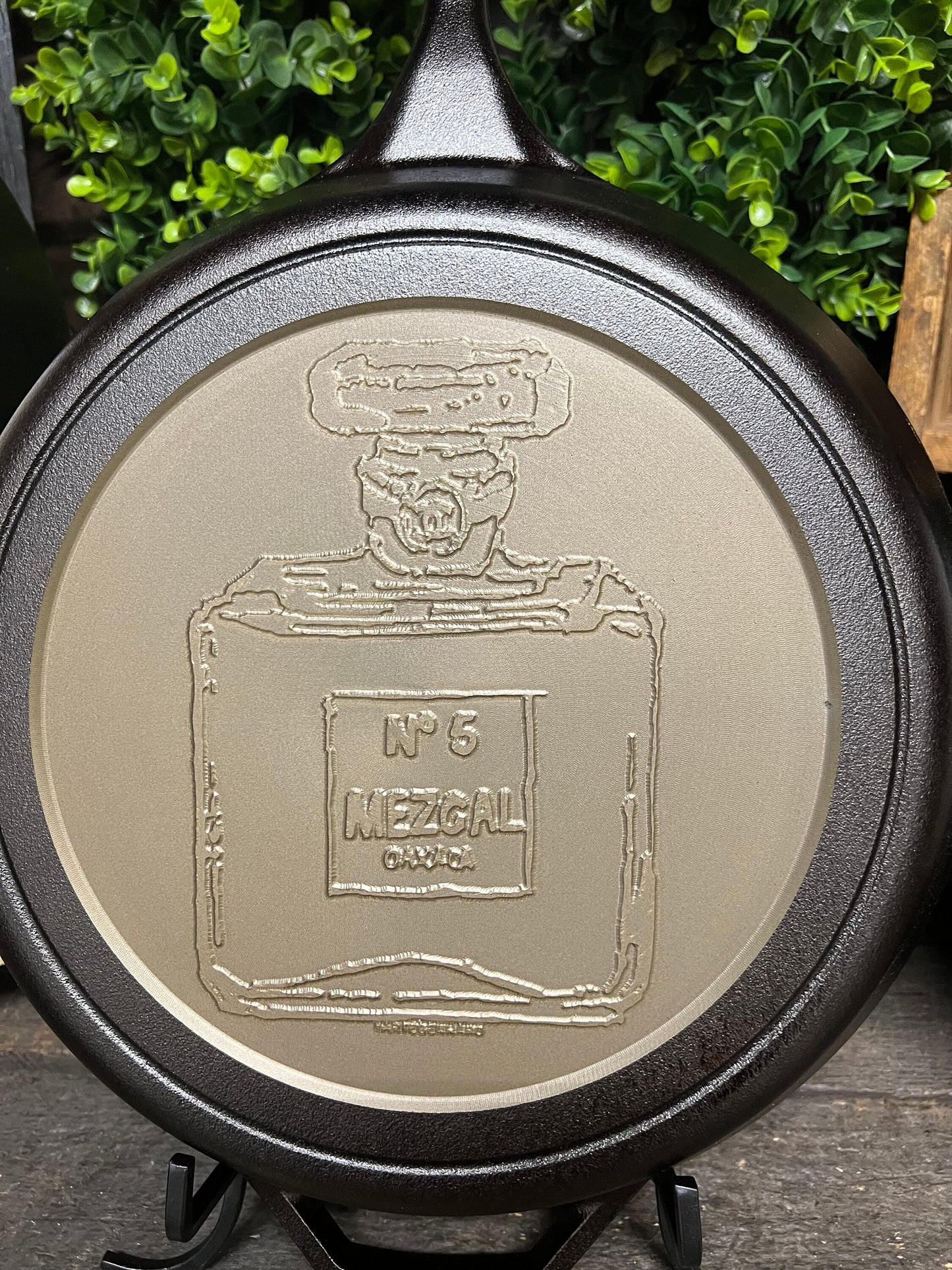 Personalized Lodge 13.25" Cast Iron Skillet - CNC Machined