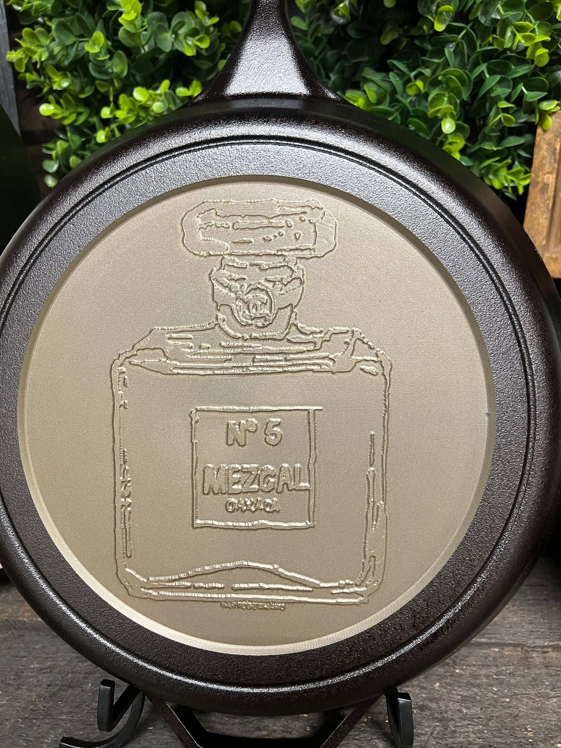 Personalized Lodge 13.25" Cast Iron Skillet - CNC Machined