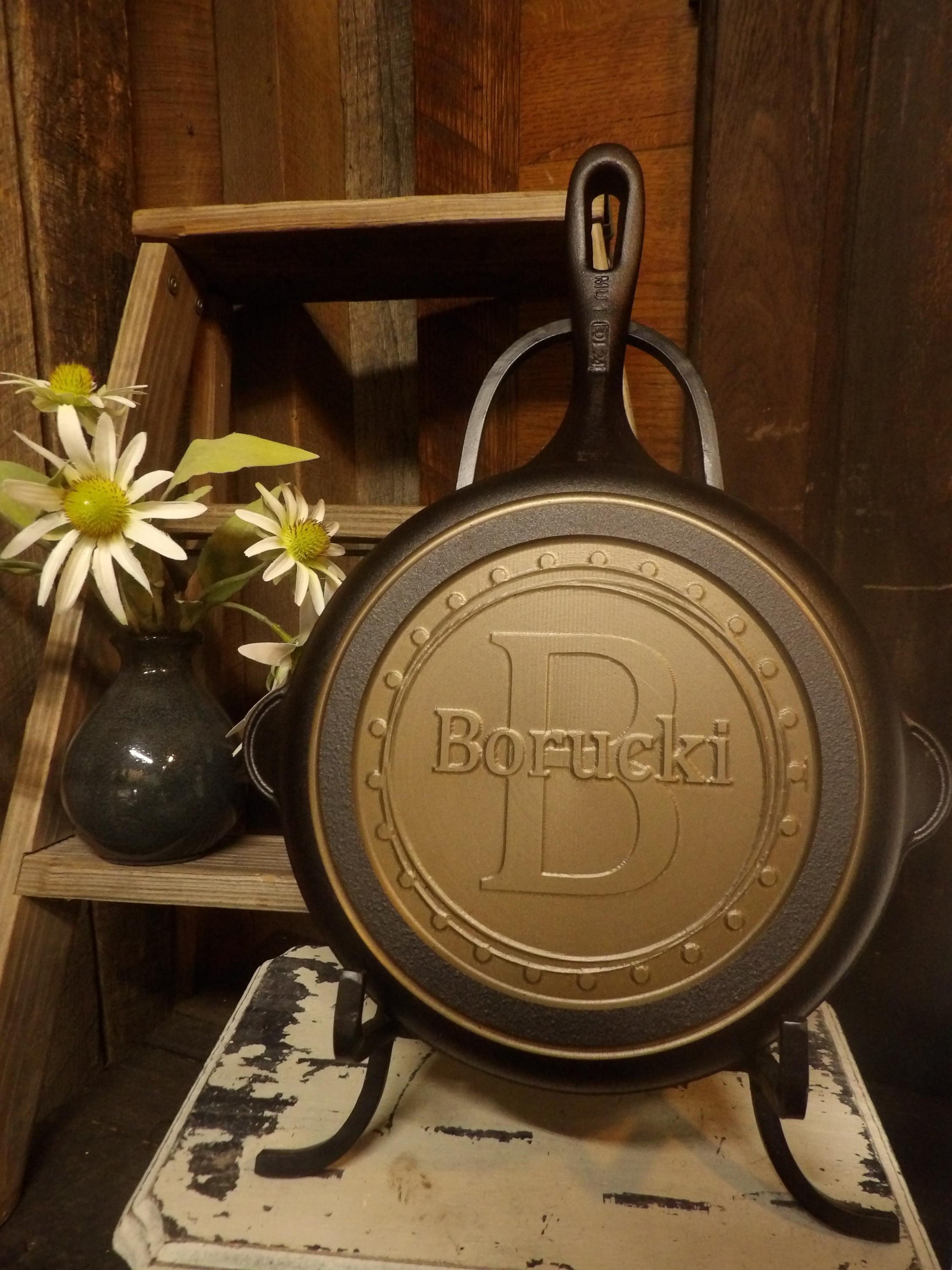 Personalized Cast Iron Skillet - Victoria Brand
