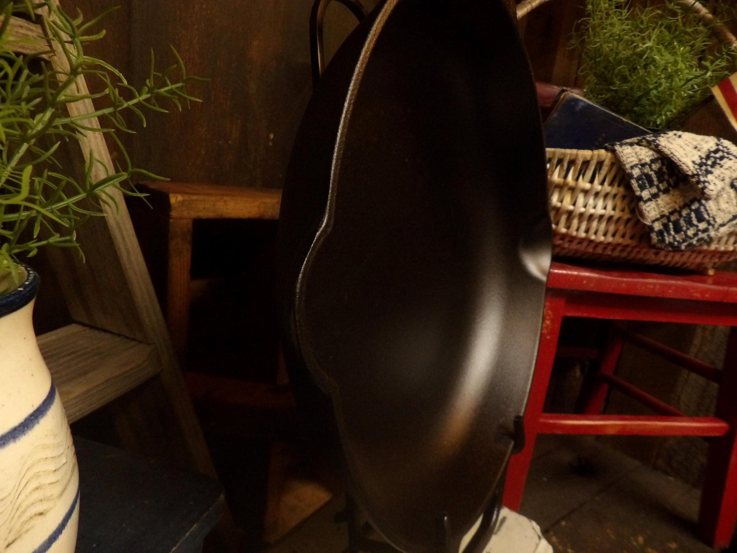 Personalized Victoria 13" Cast Iron Skillet with Loop Handles - CNC Machined