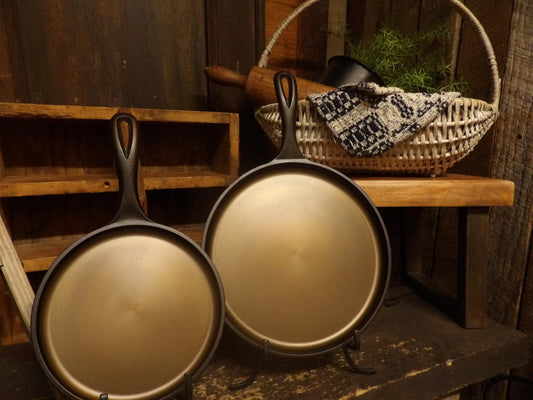 Cast Iron Griddle - CNC Machined Smooth | Lodge (8" & 10.25") or Victoria (8", 10" & 12")