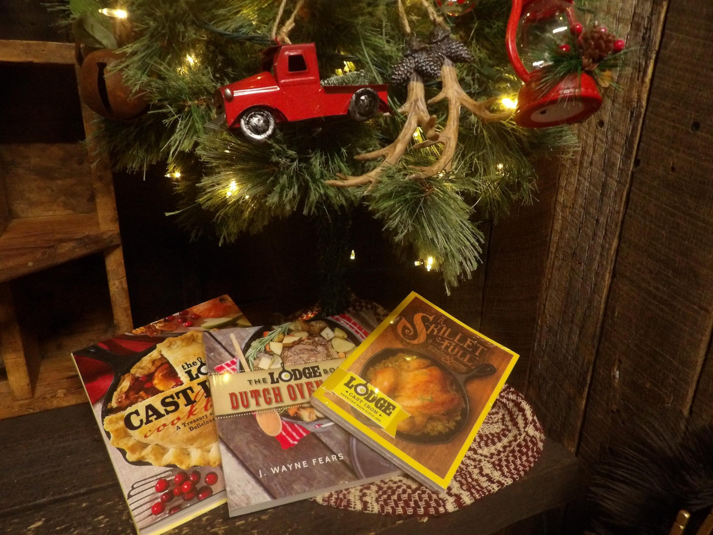 Lodge Cookbook & Custom Skillet Gift Certificate Bundle