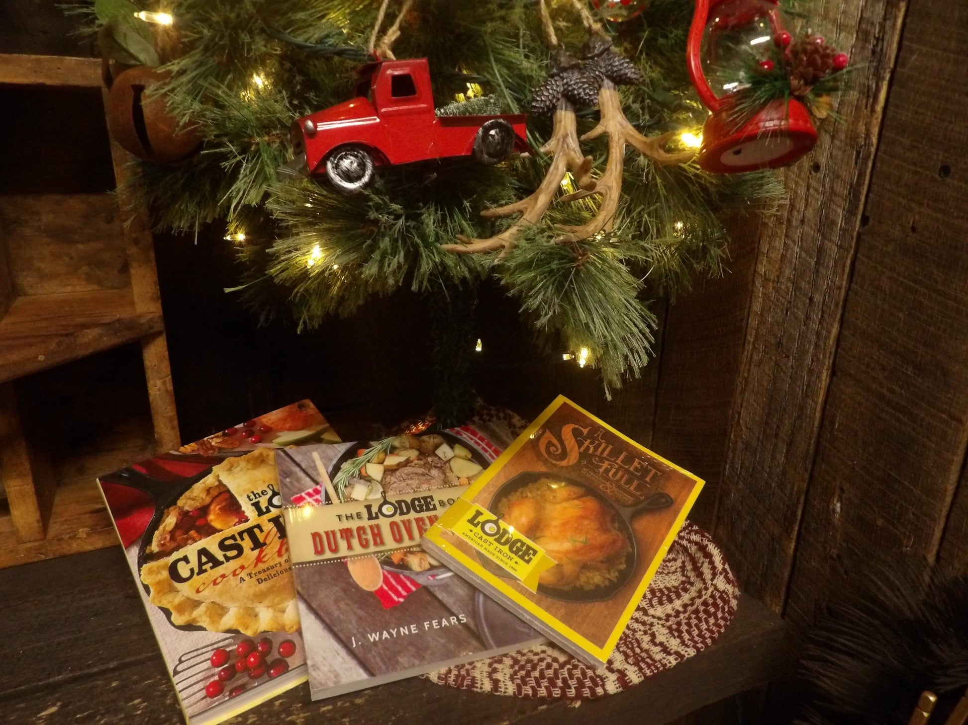 Lodge Cookbook & Custom Skillet Gift Certificate Bundle