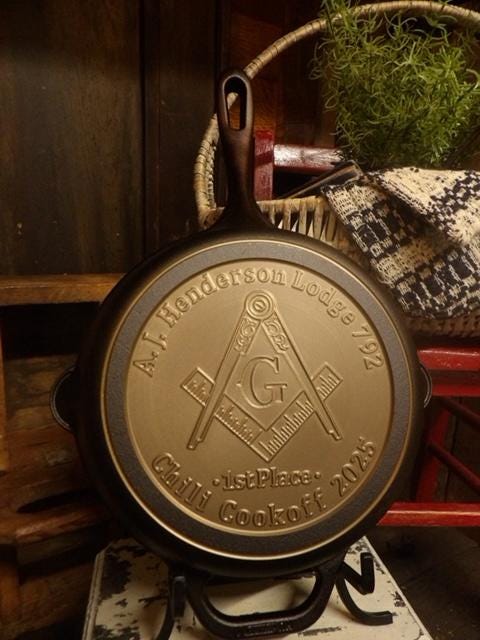Personalized Cast Iron Skillet - Victoria Brand