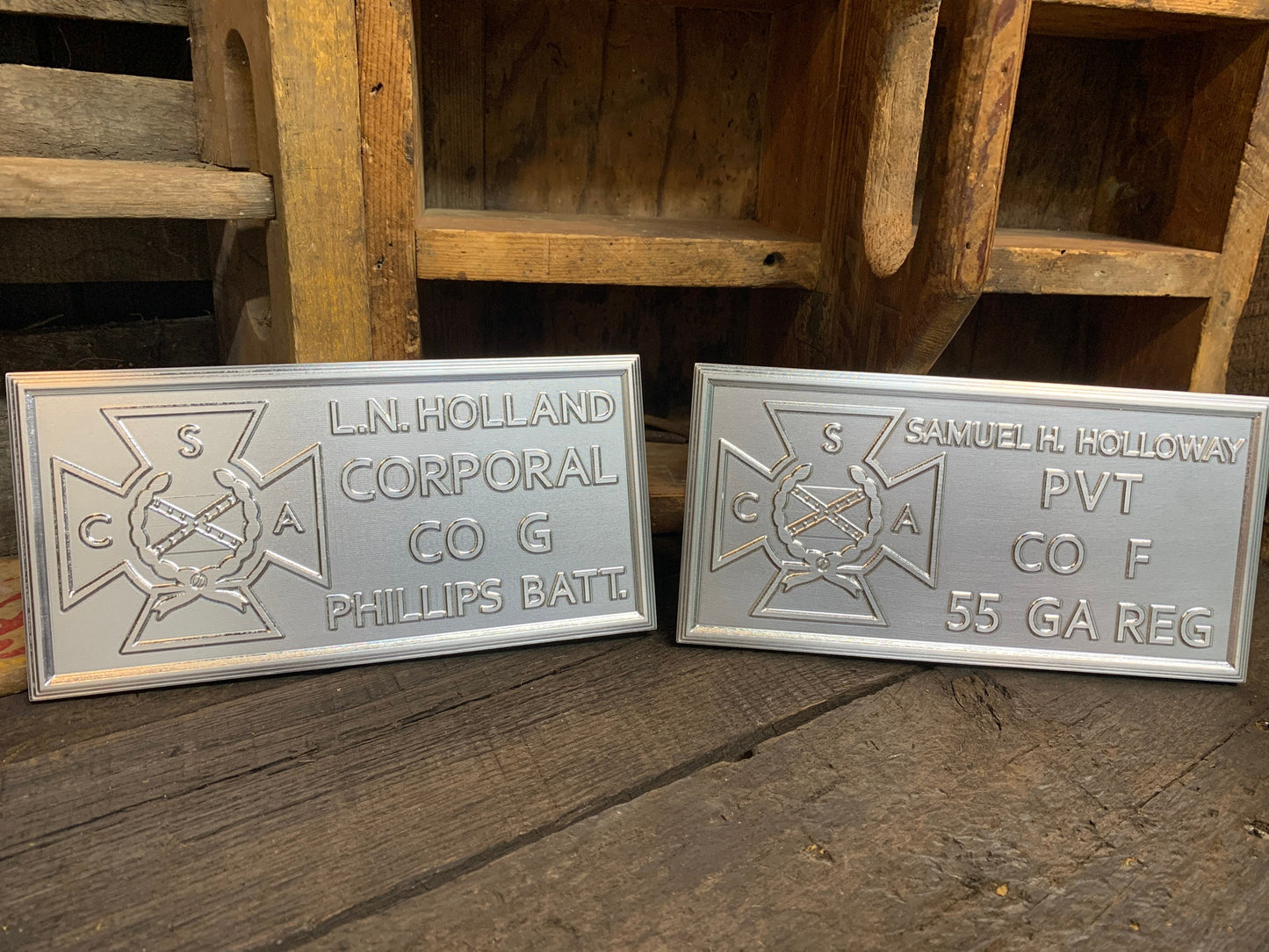 Custom Aluminum Memorial Plaques & Honor Markers