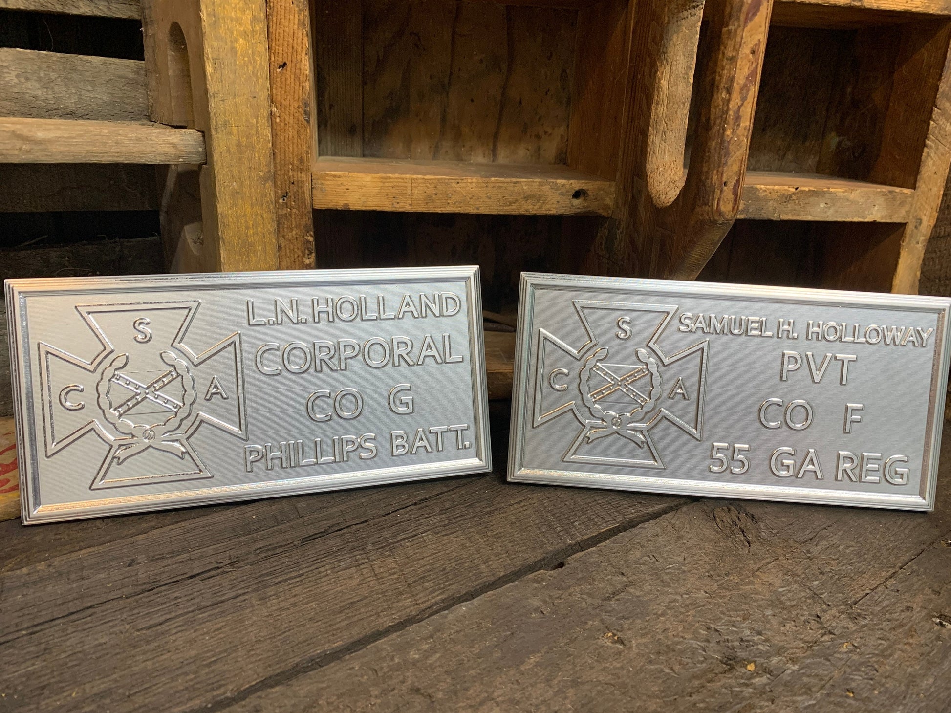 Custom Aluminum Memorial Plaques & Honor Markers